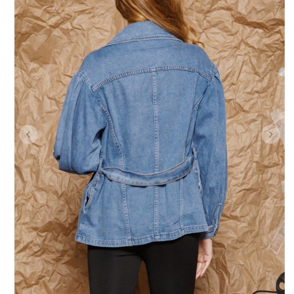 Aaron & Amber Adorable Denim Jean Jacket - Picture 11 of 13